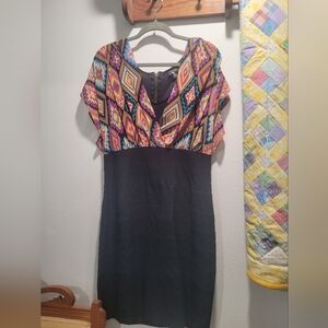 Geometric Patterned Women's Top